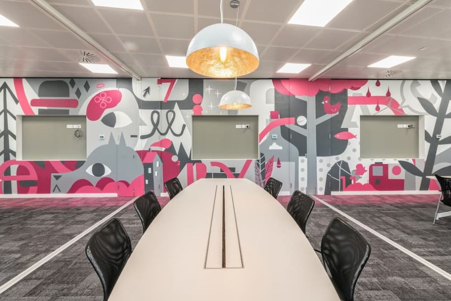 The Colour Pink in Office Design - COEL