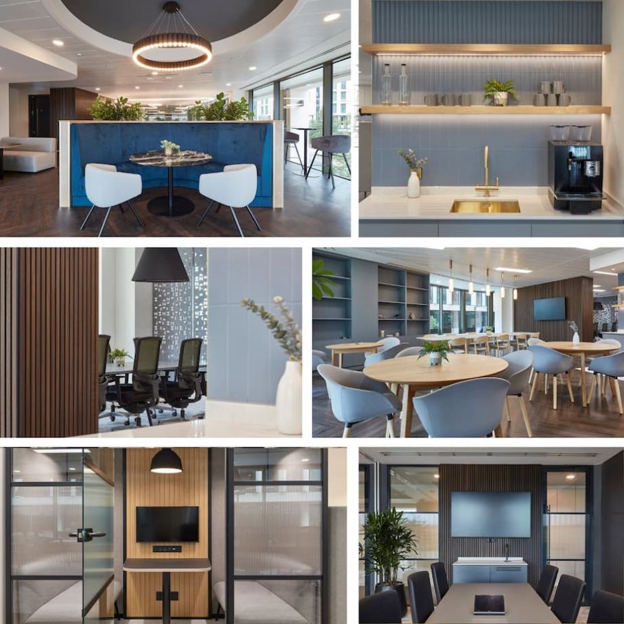 Luxury Office Design Collage Fit Out - COEL