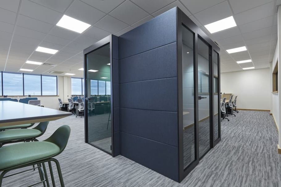 Enhanced Soundproof Meeting Pods - COEL